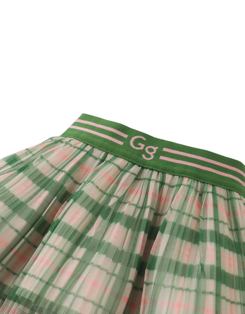 BABY MARILYN PLEATED SKIRT VERDANT