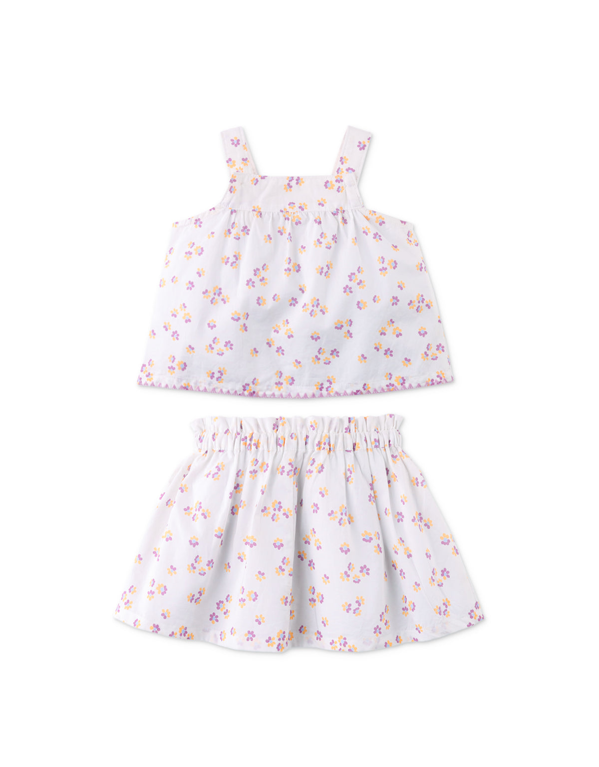BABY ODESSA TOP AND SKIRT SET