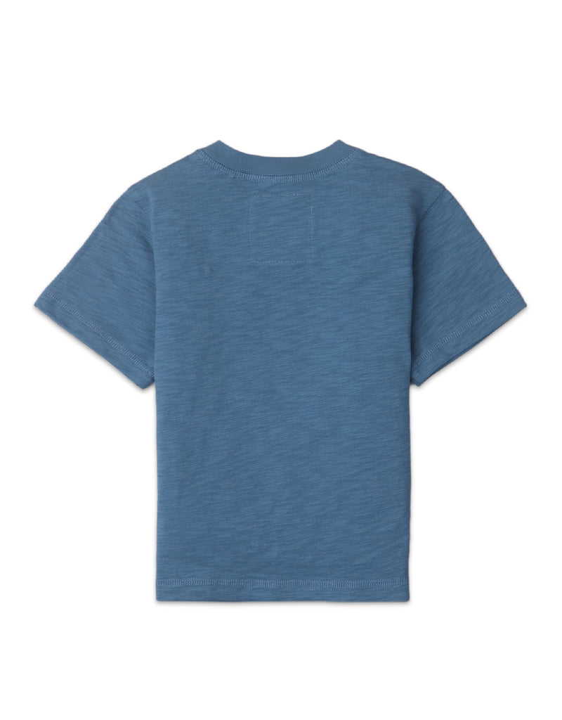 BOYS FAUX V-NECK TEE