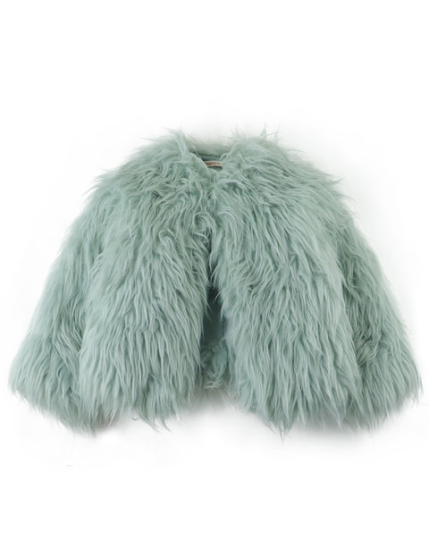 GIRLS LONG SLEEVES FUR JACKET