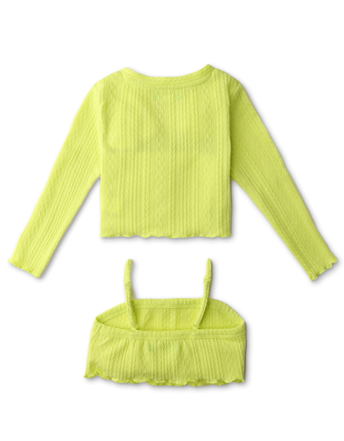 GIRLS CARDIGAN AND TANK TWIN SET
