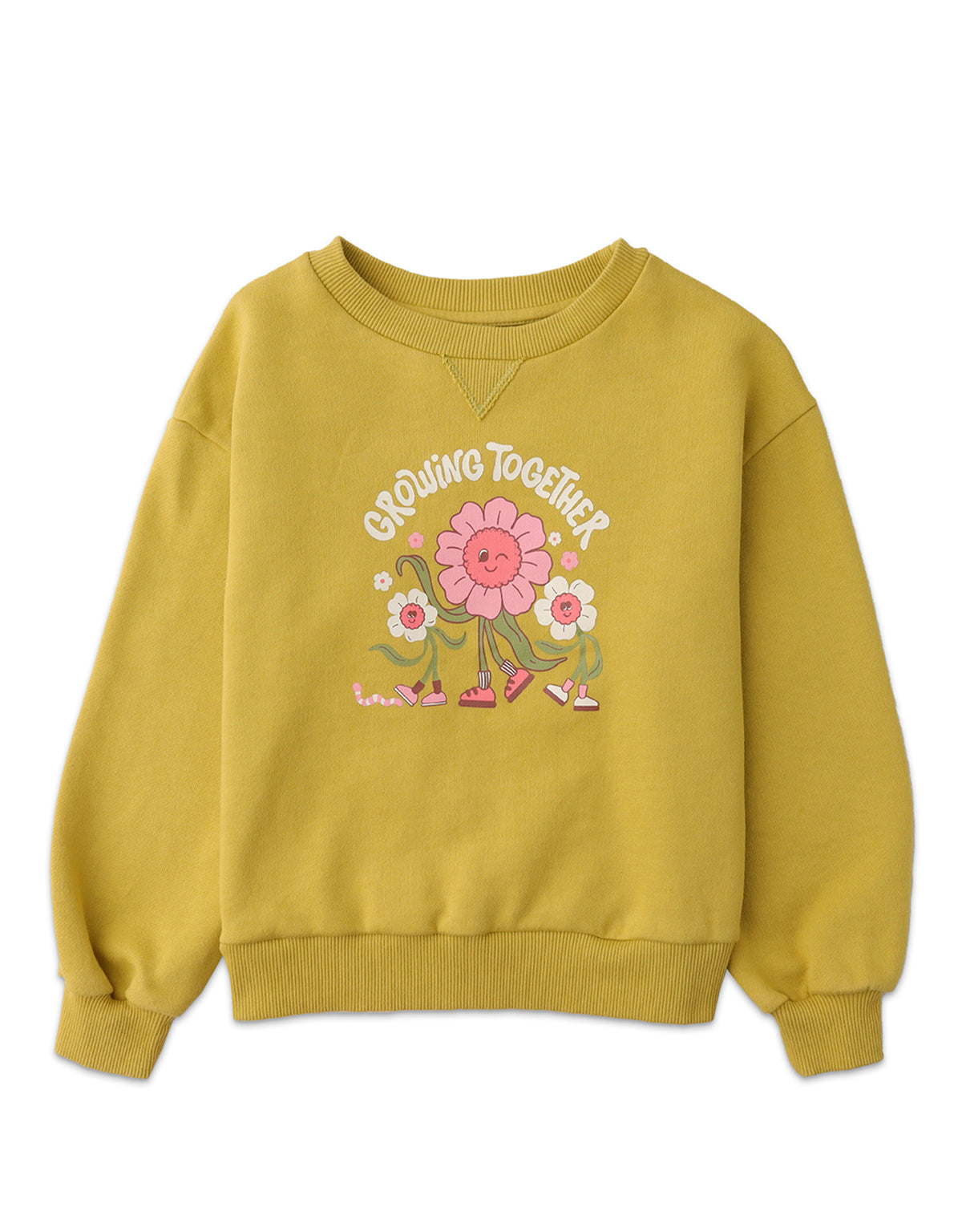 GIRLS GROWING TOGETHER OVERSIZE PULLOVER