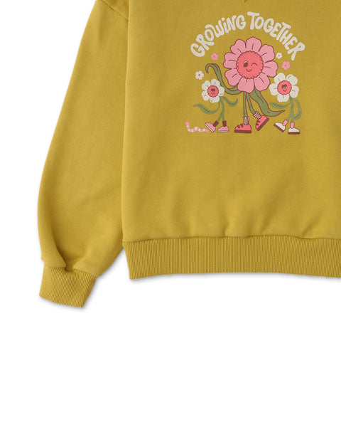 GIRLS GROWING TOGETHER OVERSIZE PULLOVER
