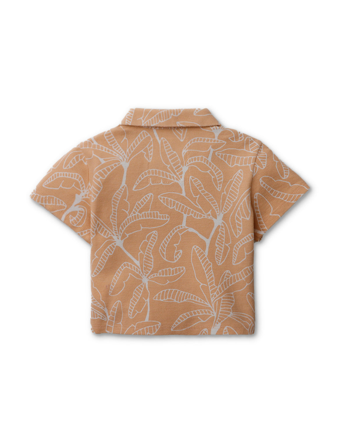 BABY BOYS BANANA LEAF POLO