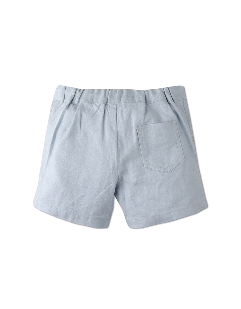 BABY BOYS PATCH POCKET BERMUDA SHORTS