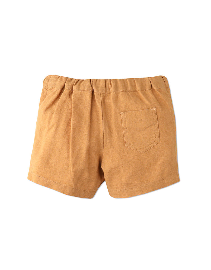 BABY BOYS PATCH POCKET BERMUDA SHORTS