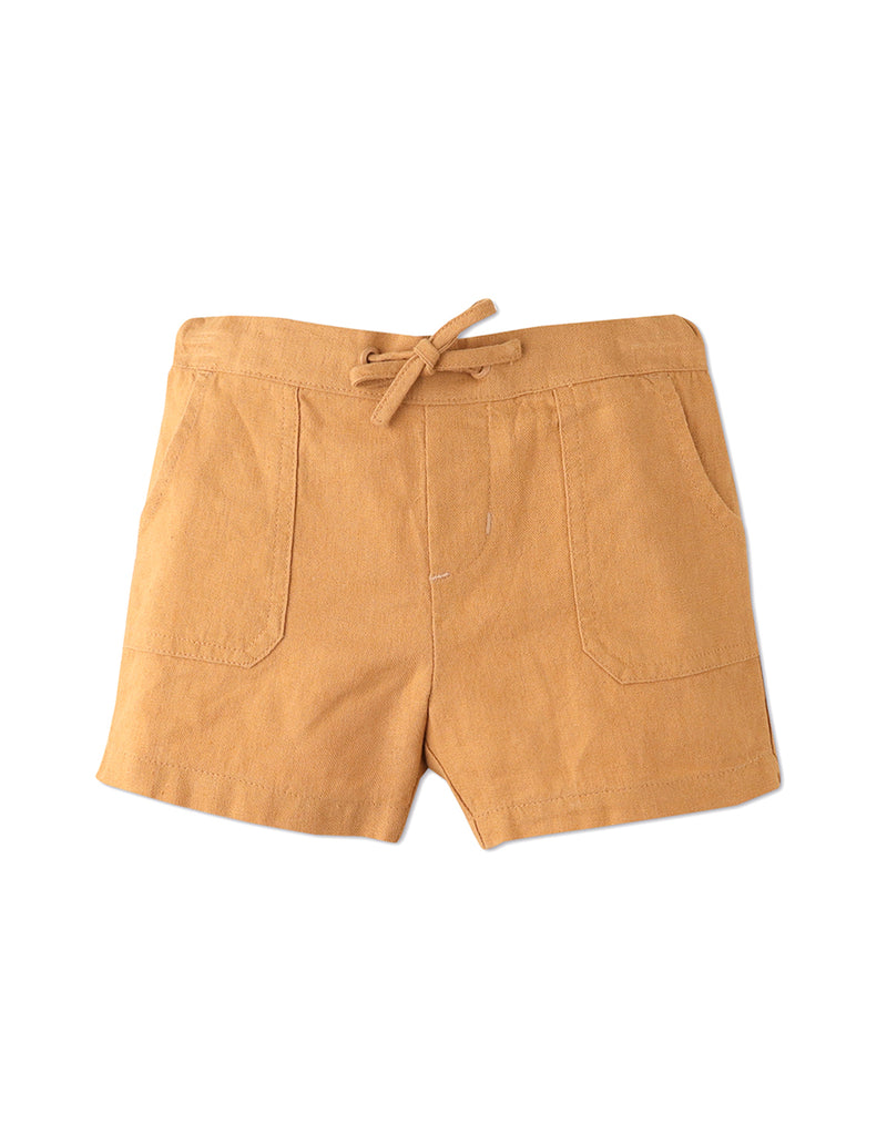 BABY BOYS PATCH POCKET BERMUDA SHORTS