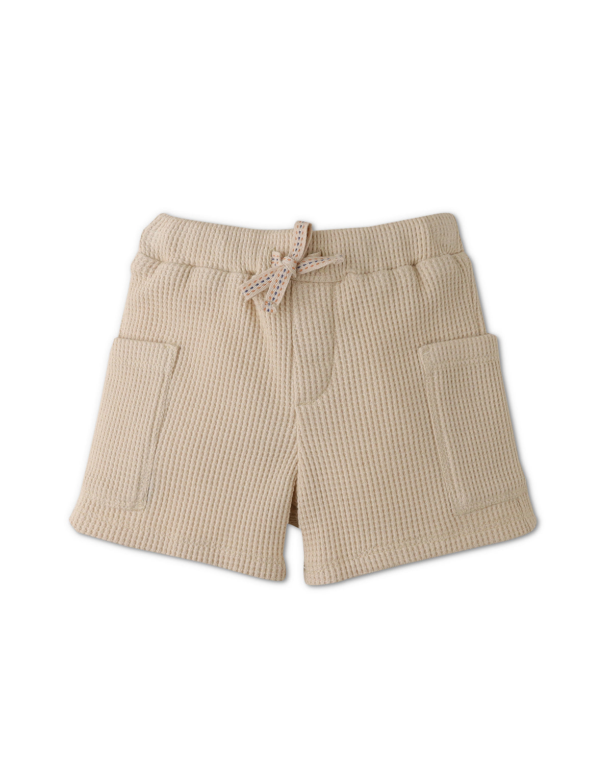 BABY BOYS WAFFLE SHORTS