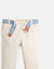 BABY BOYS SPECKLED TWILL PANTS