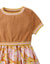 BABY GIRLS KNITTED TOP AND PRINTED SKIRT COMBI DRESS