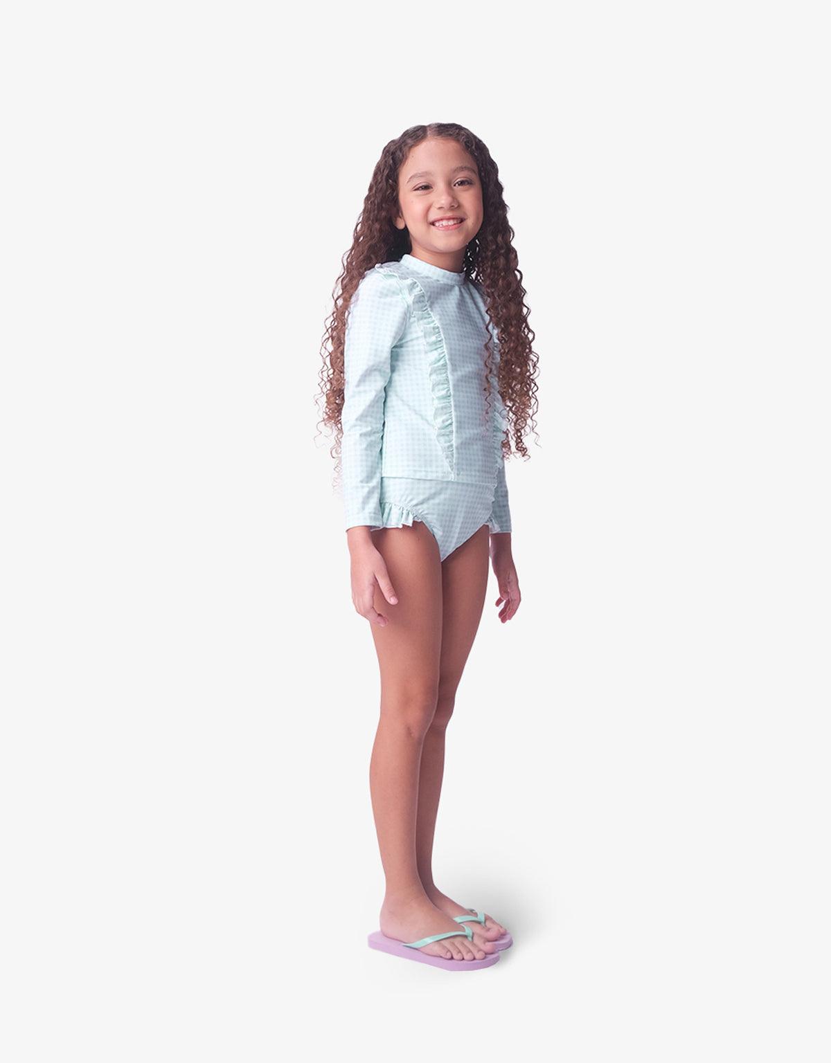 GIRLS GINGHAM RASH TOP - gingersnaps | Shop Kids & Children's clothing online at gingersnaps.com.ph