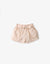 BABY GIRLS EMBROIDERED GINGHAM PAPER BAG SHORTS